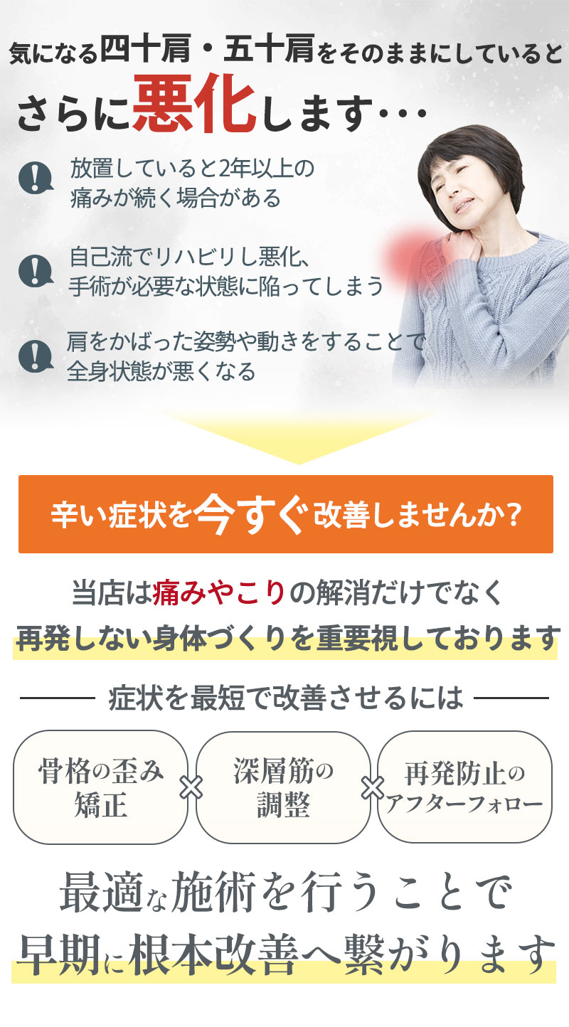 四十肩・五十肩